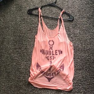 Peach Hurley tank